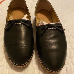 Authentic Prada espadrilles